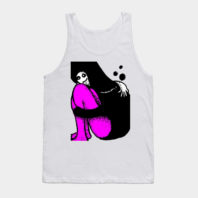 Anxiety Tank Top by S.S.D.R.W studio